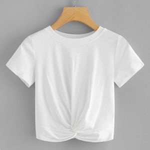 *NEW* Twisted Front Crop T-shirt